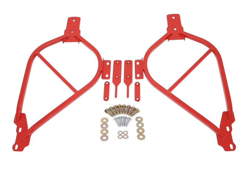 BMR 14-17 Chevy SS Sedan Bolt-On Subframe Connectors - Red