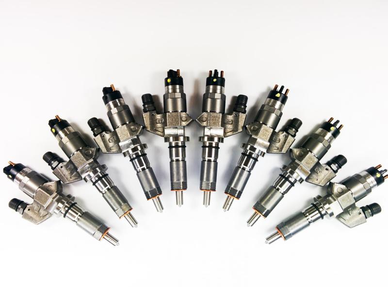 DDP Duramax 01-04 LB7 Reman Injector Set - 50 (25% Over)