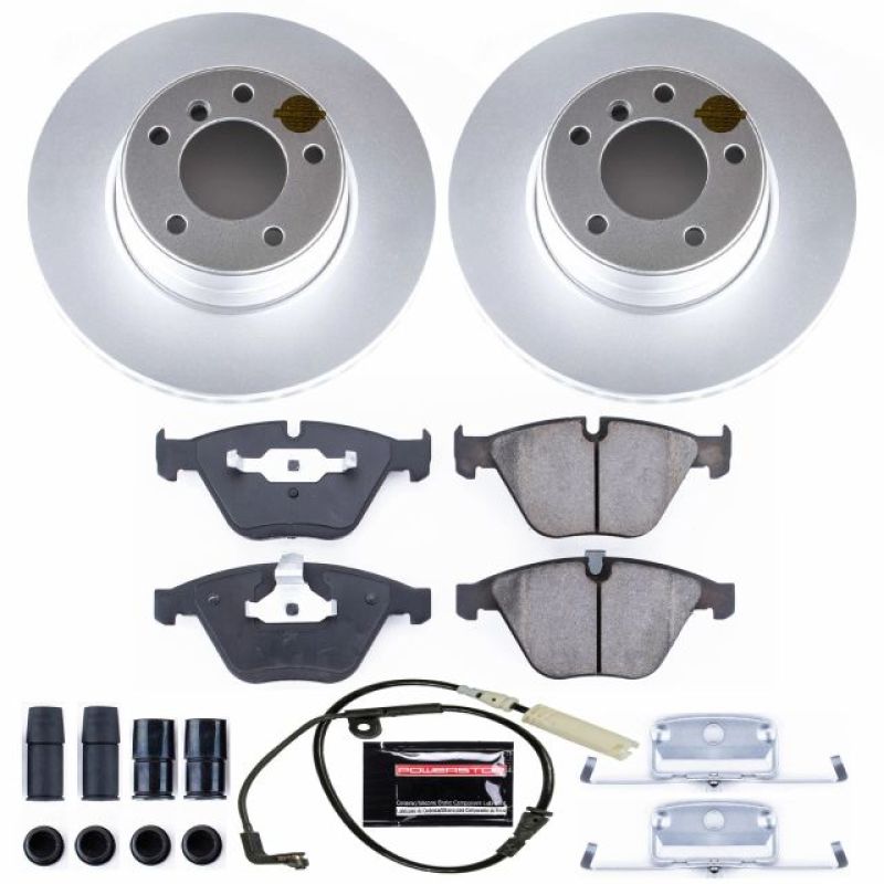 Power Stop 06-07 BMW 525i Front Z23 Evolution Sport Coated Brake Kit