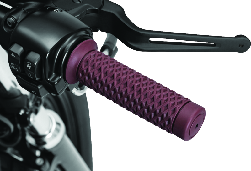 Kuryakyn Braaap Grips 1in Red