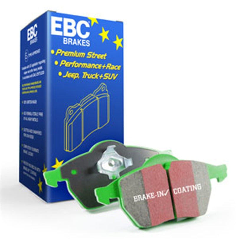 EBC 56-57 Triumph TR3 2.0 Greenstuff Front Brake Pads