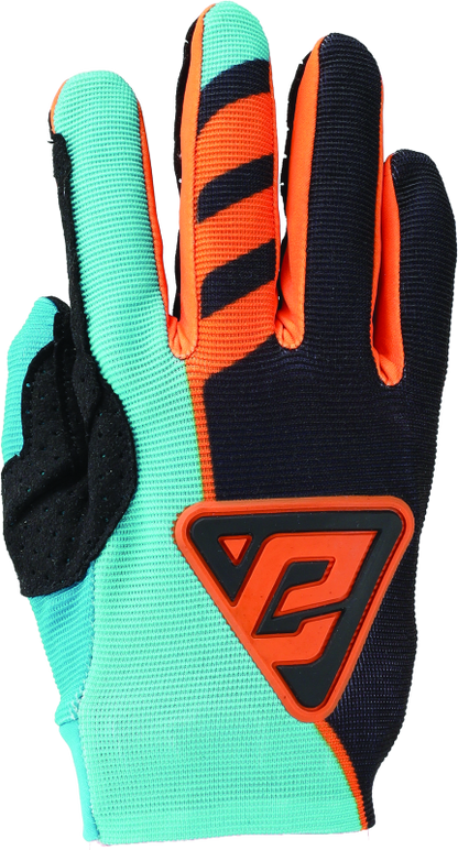 Answer 25 Aerlite Nitro Gloves Black/Astana/Hyper Orange - XS