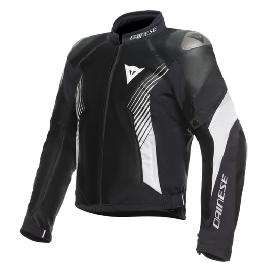 Dainese Super Rider 2 Absoluteshell Jacket Black/Black/White Size - 58