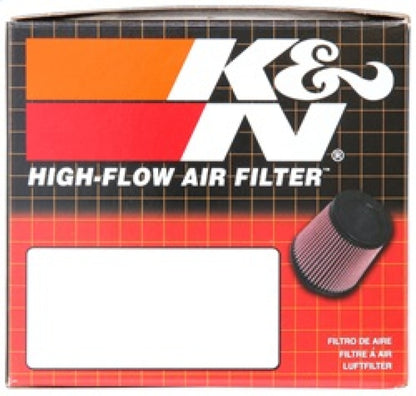 K&N Filter Universal Rubber Filter - Round Straight 1.688in Flange ID x 3in OD x 4in Height