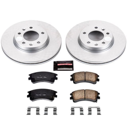 Power Stop 03-05 Mazda 6 Front Z17 Evolution Geomet Coated Brake Kit