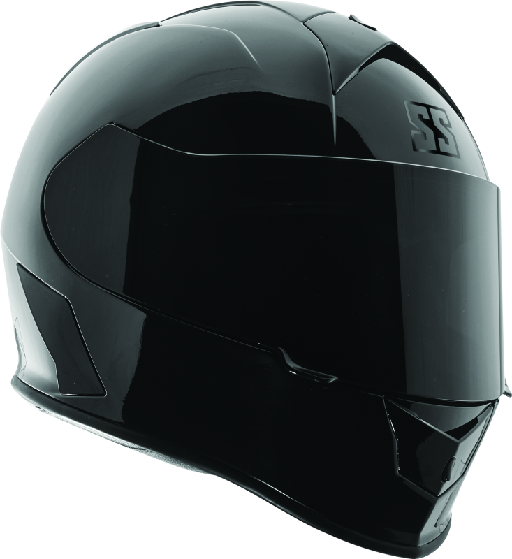 Speed Helmet and Strength SS900 Solid Speed Helmet Gloss Black - Large