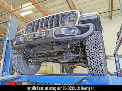 RockJock JL/JT Winch Plate Kit Steel Bumper