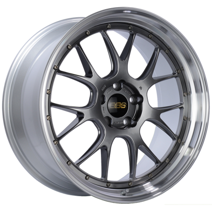 BBS LM-R 21x10 5x120 ET35 Diamond Black Center Diamond Cut Lip Wheel -82mm PFS/Clip Required