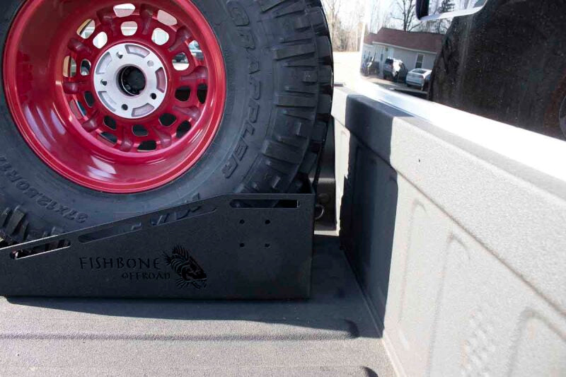 Fishbone Offroad Bed Mounted Spare Tire Mount