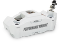 Performance Machine 125 x 4 Race Series Radial Mount Caliper with ARC - Right - White