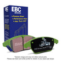 EBC 05+ Nissan Frontier 2.5 2WD Greenstuff Rear Brake Pads