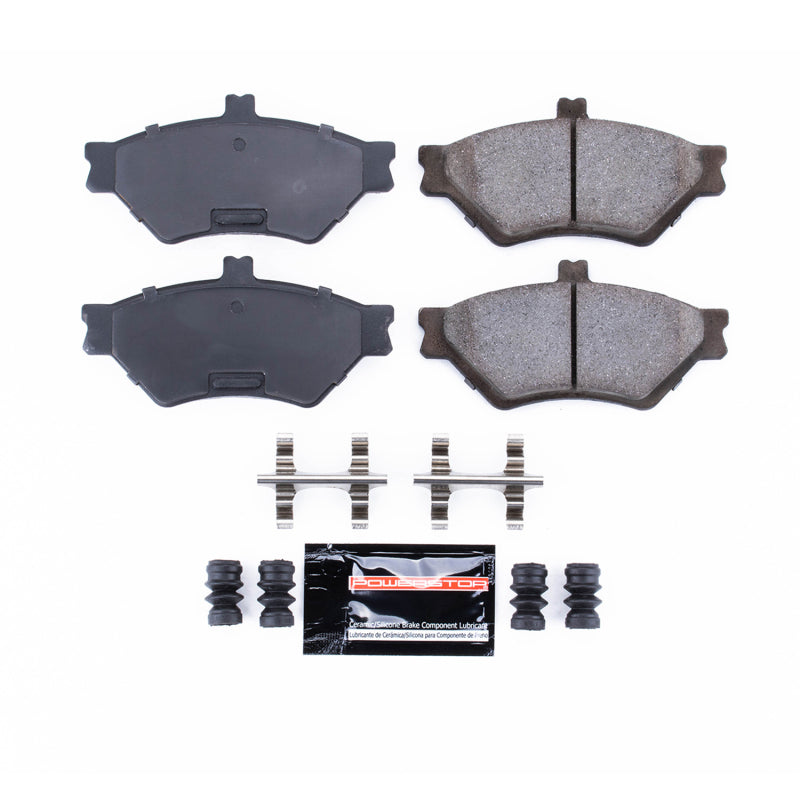 Power Stop 95-97 Ford Crown Victoria Front Z23 Evolution Sport Brake Pads w/Hardware