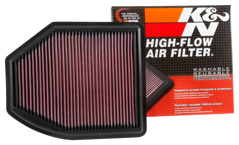 K&N 16-17 Acura ILX L4-2.4L F/I Replacement Drop In Air Filter