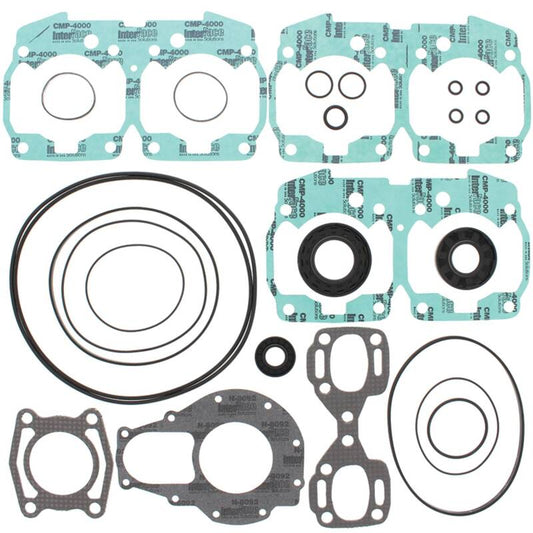 Vertex Pistons Complete Gasket Kt W/Oil Seals