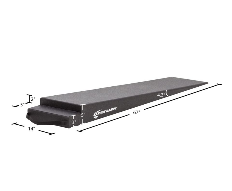 Race Ramps 5in. Trailer Ramp - 4.3 Degree Approach Angle