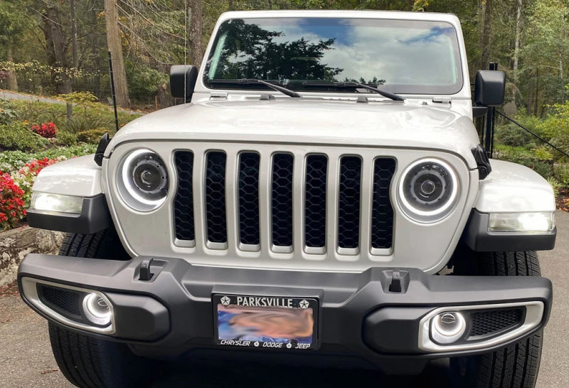 Oracle Jeep Wrangler JK/JL/JT High Performance W LED Fog Lights - w/o Controller SEE WARRANTY