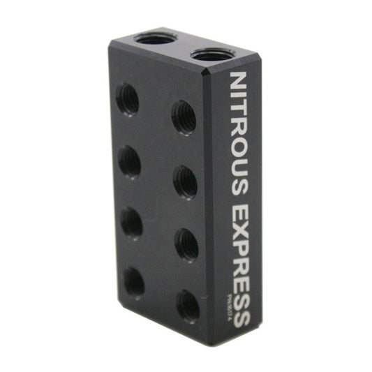 Nitrous Express 2 Inlet 16 Outlet Nitrous/Fuel Distribution Block