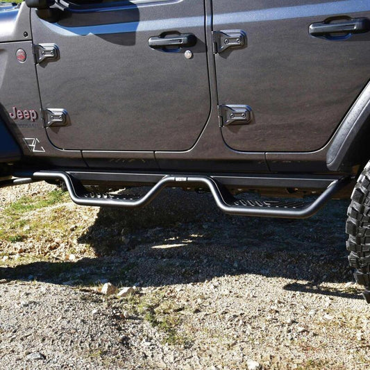 Westin 18-22 Jeep Wrangler JL Unlimited Outlaw Nerf Step Bars