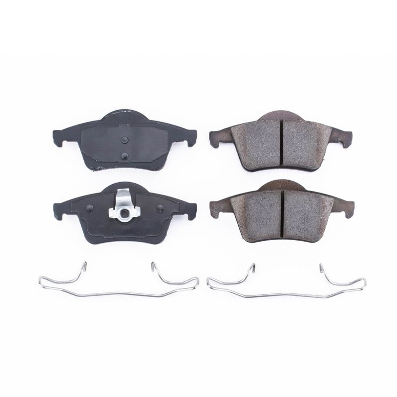 Power Stop 01-09 Volvo S60 Rear Z17 Evolution Ceramic Brake Pads w/Hardware