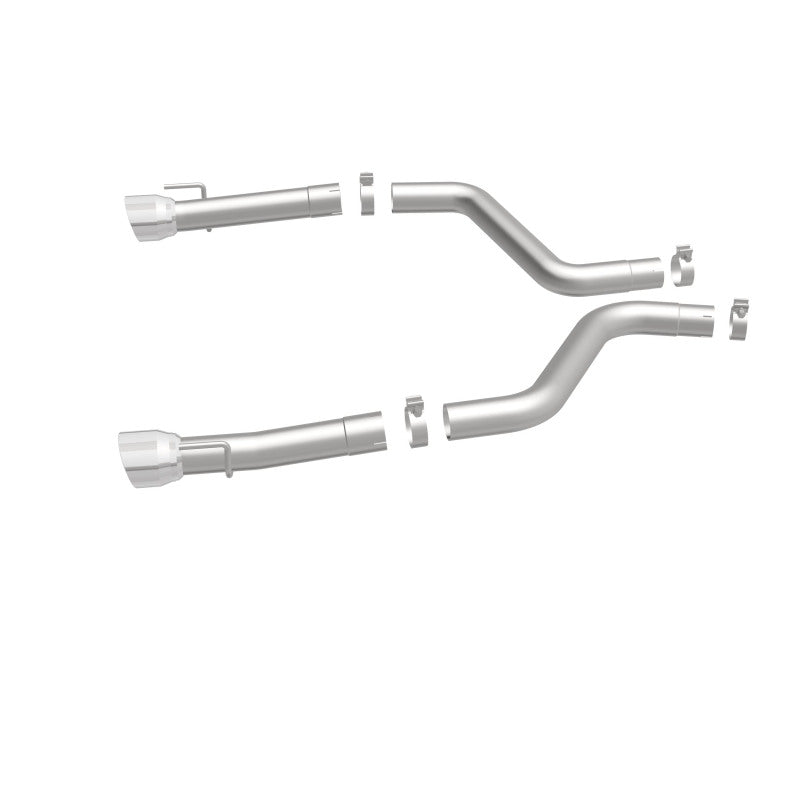 MagnaFlow Axle-Back 15-16 Dodge Charger 6.2/6.4L V8 Race Series SS Dual Tip Dual Rear Split Exit