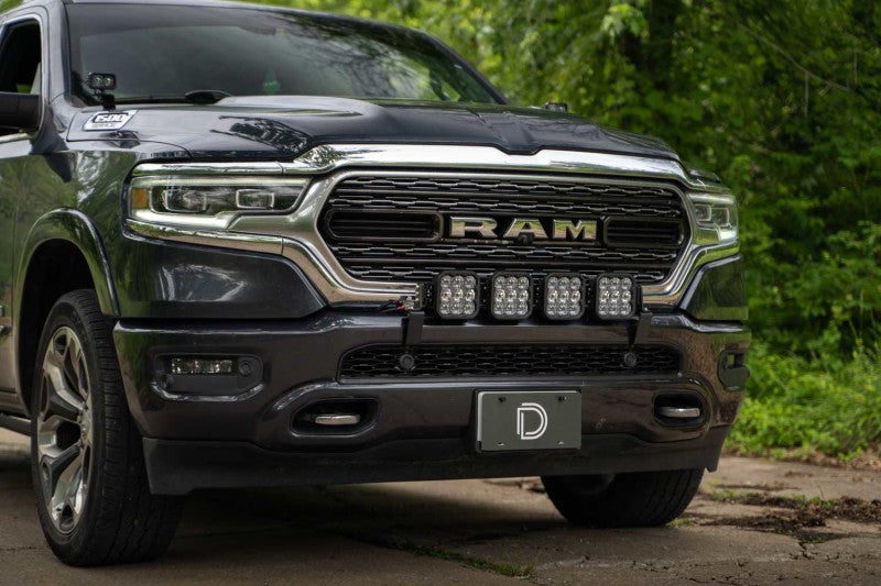 Diode Dynamics SS5 Grille CrossLink Lightbar Kit for 2019-Present Ram - Sport Yellow Combo