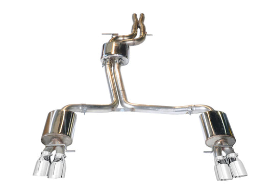 AWE Tuning Audi B8.5 S5 3.0T Touring Edition Exhaust System - Polished Silver Tips (90mm) - Precision R