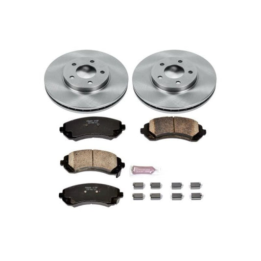 Power Stop 02-06 Buick Rendezvous Front Autospecialty Brake Kit