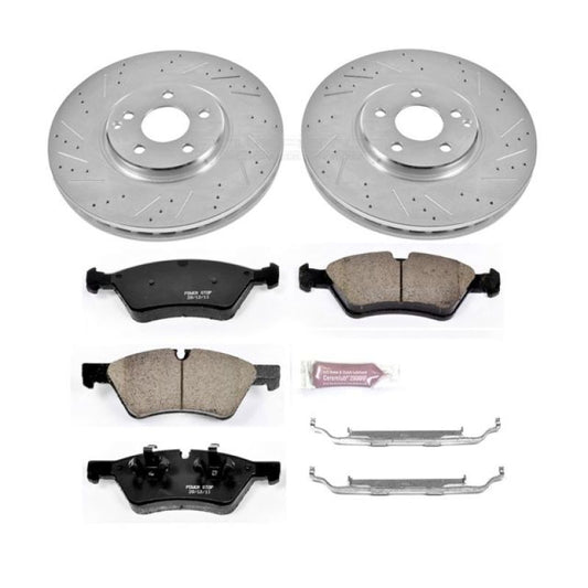 Power Stop 07-09 Mercedes-Benz E350 Front Z23 Evolution Sport Brake Kit