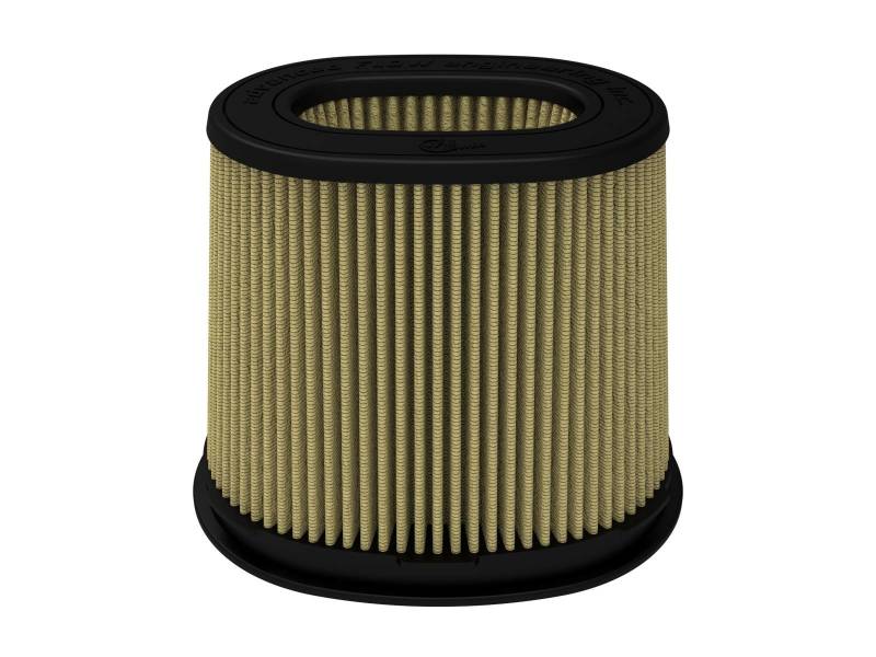 aFe MagnumFLOW Pro GUARD 7 Air Filter (6 x 4)in F x (8-1/2 x 6-1/2)in B x (7-1/4 x 5)in T x 7-1/4in - Precision R