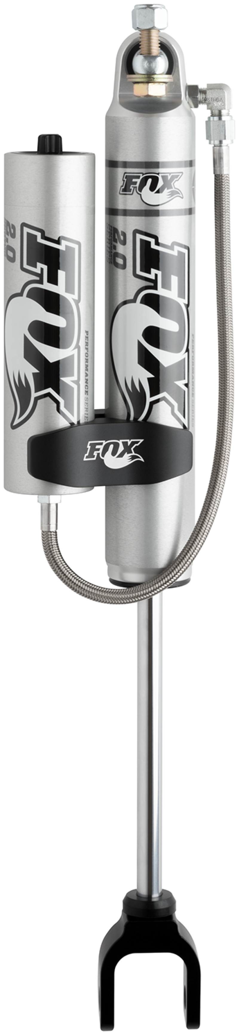 Fox 11+ Chevy HD 2.0 Performance Series 7.9in. Smooth Body Remote Res. Front Shock / 4-6in. Lift