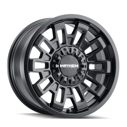 Mayhem 8113 Cortex 20x10 / 5x139.7 BP / -19mm Offset / 110mm Hub Matte Black Wheel