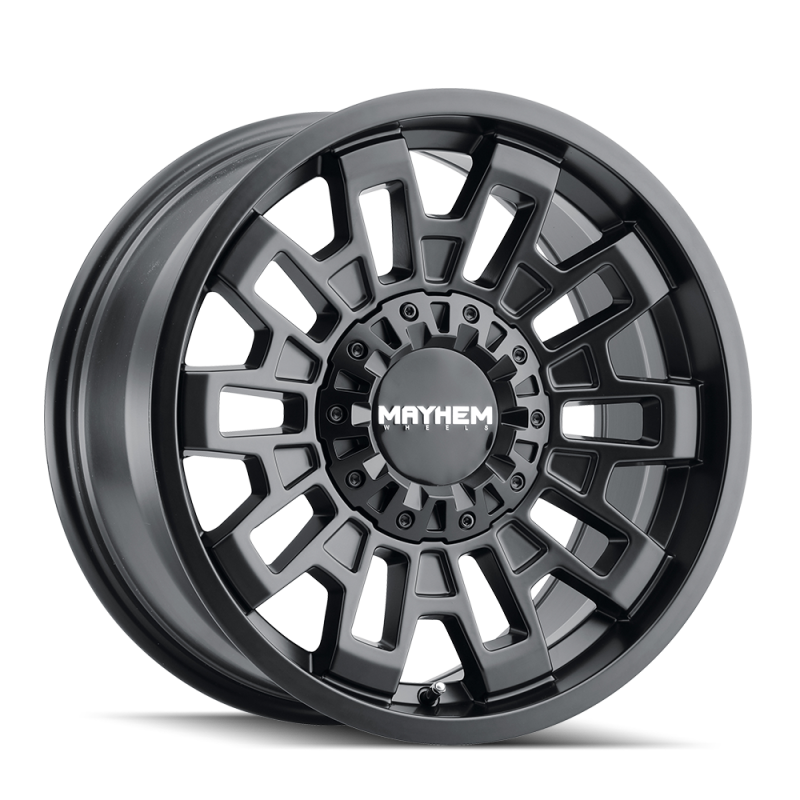 Mayhem 8113 Cortex 18x9 / 6x135 BP / 0mm Offset / 106mm Hub Matte Black Wheel