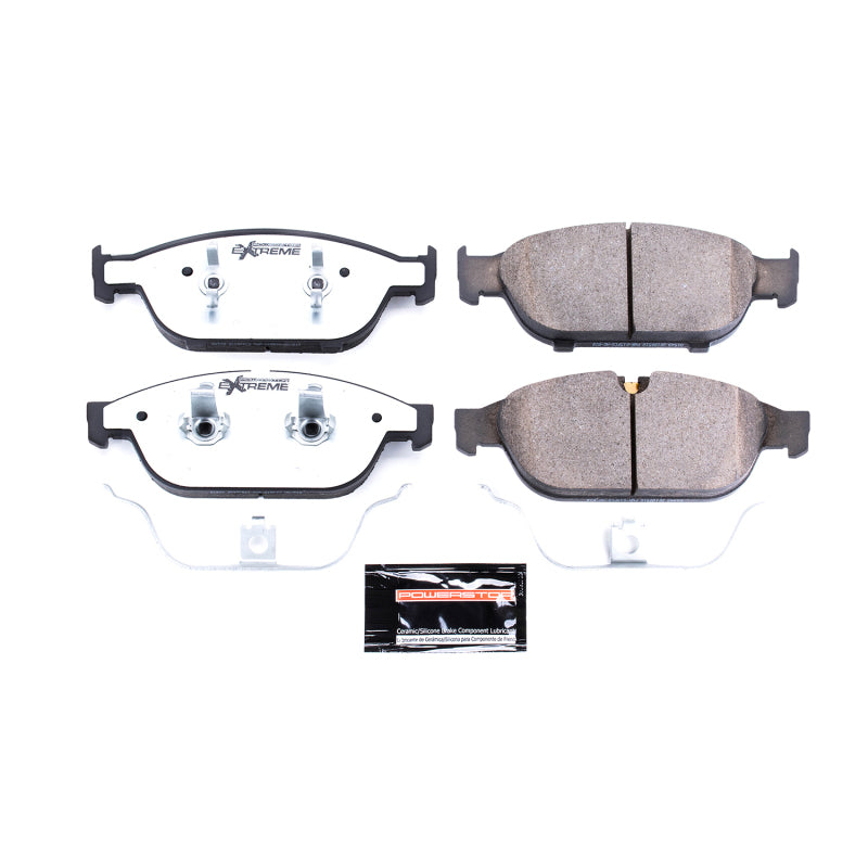 Power Stop 16-18 Audi A6 Front Z26 Extreme Street Brake Pads w/Hardware