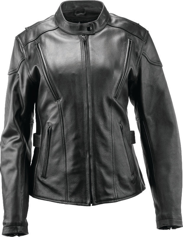 Kuryakyn Leather By River Road Race Leather Jacket Black Womens - 3XL