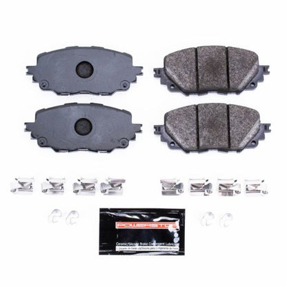 Power Stop 17-19 Fiat 124 Spider Front Track Day Brake Pads