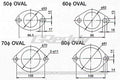 GReddy 60mm Exhaust Oval Gasket