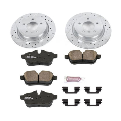 Power Stop 11-16 BMW Z4 Rear Z23 Evolution Sport Brake Kit