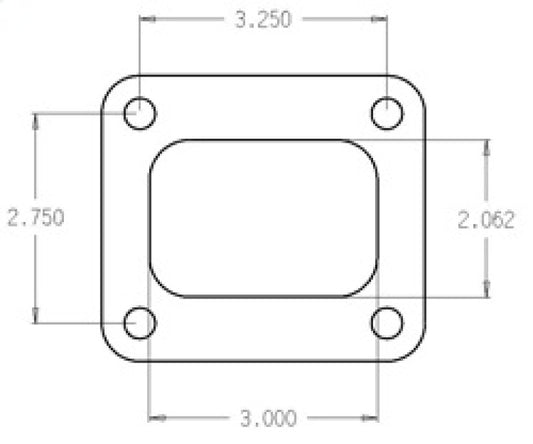 Cometic Turbo FLG T4 Garrett Exh Inlet .010in Exhaust Gasket