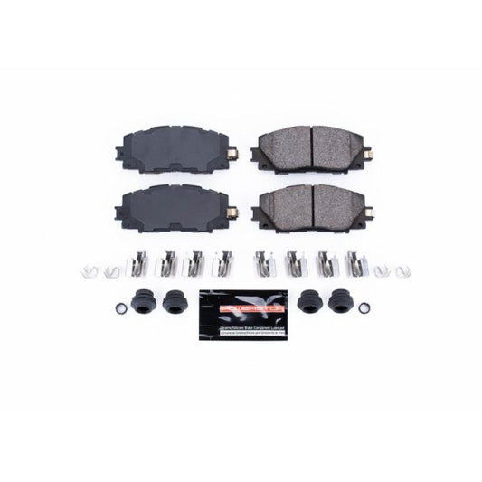 Power Stop 2013 Scion iQ Front Z23 Evolution Sport Brake Pads w/Hardware