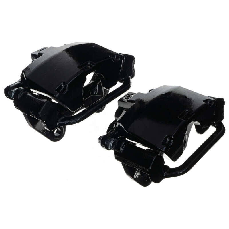 Power Stop 07-20 Cadillac Escalade Rear Black Caliper - Pair w/Bracket