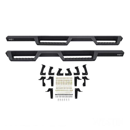 Westin 18-20 Jeep Wrangler JL Unlimited 4DR HDX Drop Nerf Step Bars - Textured Black