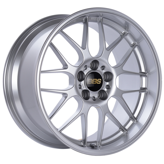 BBS RG-R 19x9.5 5x114.3 ET22 Sport Silver Polished Lip Wheel -82mm PFS/Clip Required