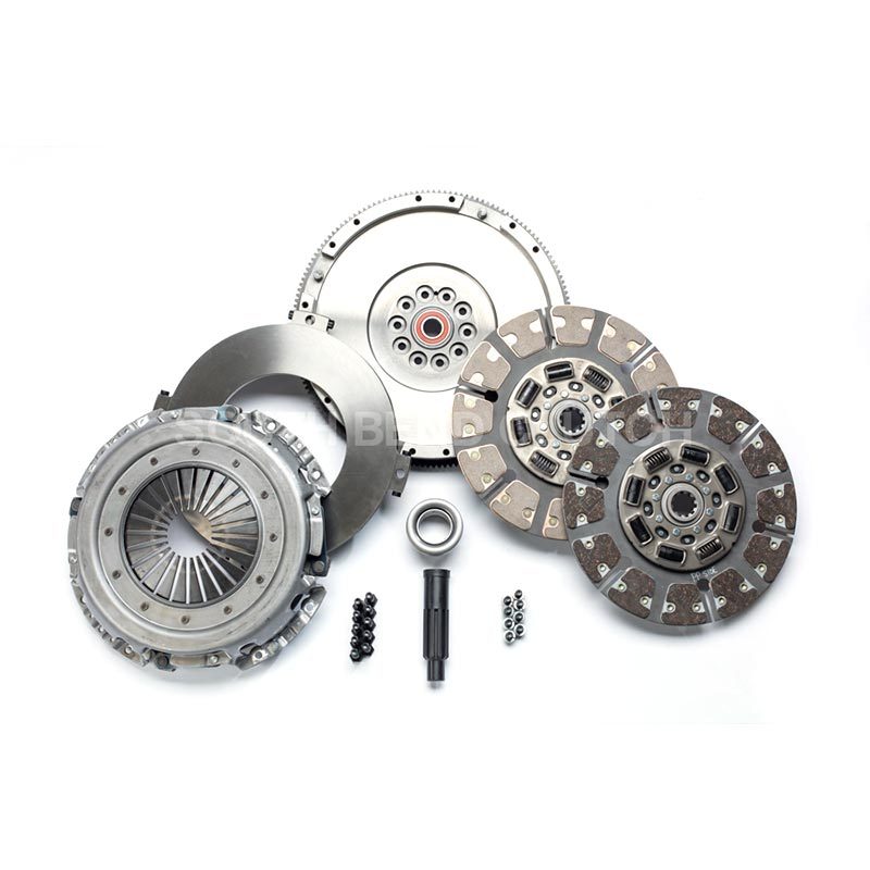 South Bend Clutch 04-07 Ford 6.0L ZF-6 Street Dual Organic Disc Clutch Kit