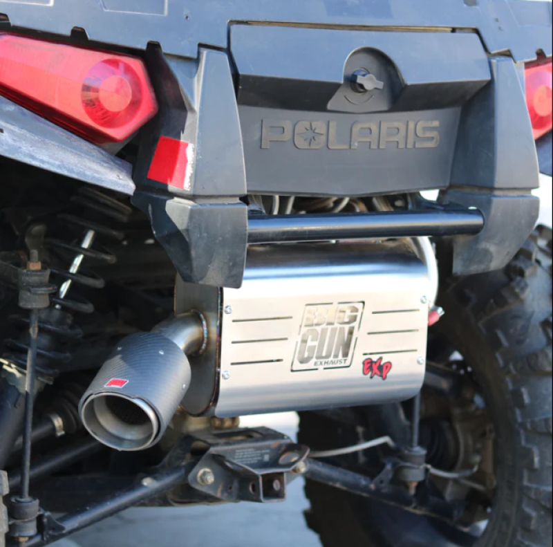 Big Gun 09-14 Polaris SPORTSMAN 550 XP/HO/EPS/EFI Explorer Series Slip On Exhaust