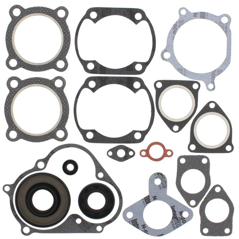 Vertex Pistons Complete Gasket Kt W/Oil Seals