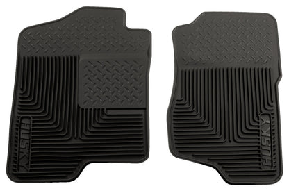 Husky Liners 07-12 GM Silverado/Sierra/Tahoe/Yukon/Escalade Heavy Duty Black Front Floor Mats