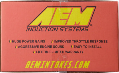 AEM 92-95 Civic DX/LX/EX/SI/ 96-00 Civic EX/ 93-95 Del Sol S/ 93-97 Del Sol Si Red Short Ram Intake