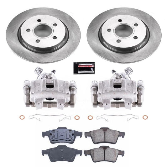 Power Stop 04-05 Volvo S40 Rear Autospecialty Brake Kit w/Calipers