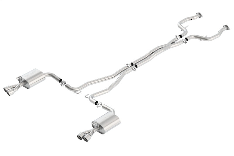 Borla 08-09 Pontiac G8/GT 6.0L 8cyl SS Catback Exhaust w/ X Pipe