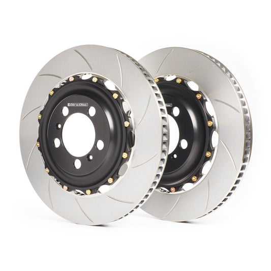 GiroDisc 14-18 Mercedes-Benz A45/CLA45/GLA45 AMG (W176/C117/X117) Slotted Front Rotors